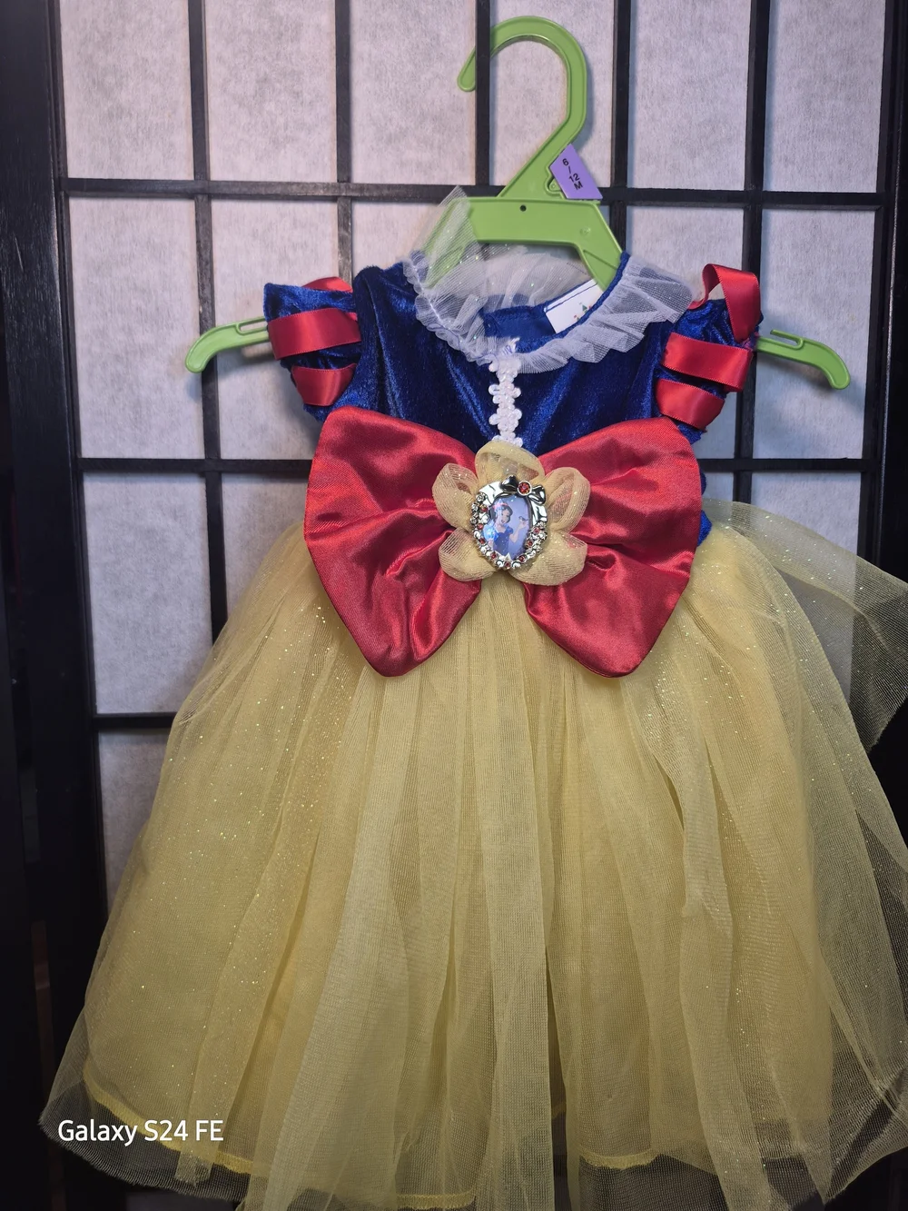 Disney Princess Snow White Costume Dress Size 6M+